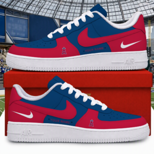 Limited Edition – Customized MLB Los Angeles Angels Air Force 1 Shoes