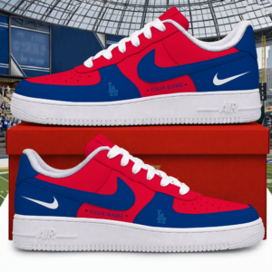 Limited Edition – Customized MLB Los Angeles Dodgers Air Force 1 Shoes