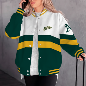 Limited Edition – Customized MLB Oakland Athletics Varsity Jacket & Baseball Jacket