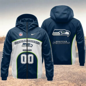 Limited Edition – Customized NFL Seattle Seahawks Windbreaker Jacket