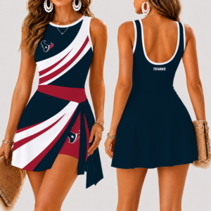 Limited Edition – Customized NFL Houston Texans Women’s Summer Skort Dress