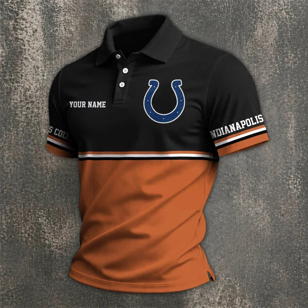 Limited Edition – Customized NFL Indianapolis Colts Polo Shirt - Image 4