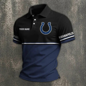 Limited Edition – Customized NFL Indianapolis Colts Polo Shirt