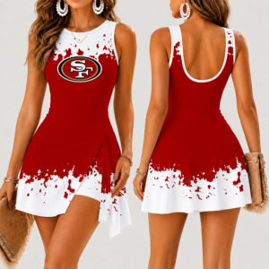 Limited Edition – Customized NFL San Francisco 49Ers Women’s Summer Skort Dress