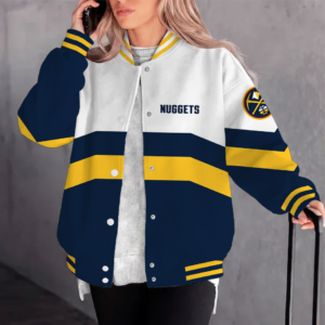 Limited Edition – Customized NBA Denver Nuggets Baseball Jacket, Varsity Jacket