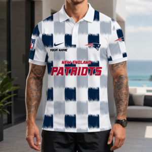 Limited Edition – Customized NFL New England Patriots Polo Shirt