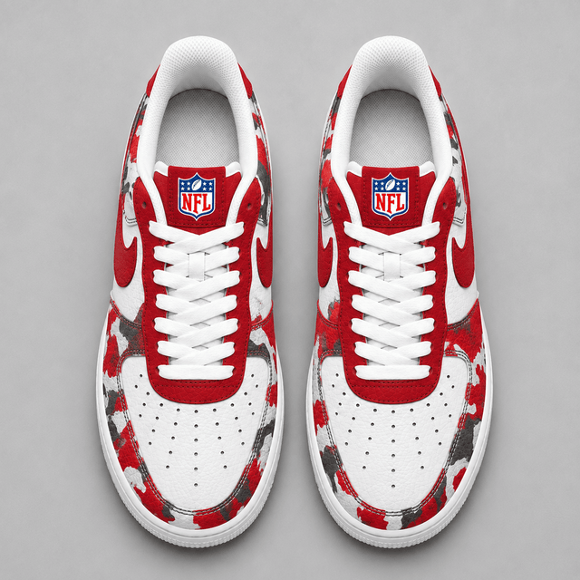 Limited Edition – Customized NFL Tampa Bay Buccaneers Air Force 1 Shoes - Image 2