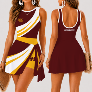 Limited Edition – Customized NFL Washington Commanders Women’s Summer Skort Dress