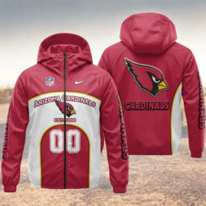 Limited Edition – Customized NFL Arizona Cardinals Windbreaker Jacket
