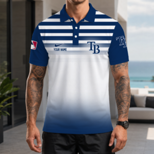 Limited Edition – Customized MLB Tampa Bay Rays Polo Shirt