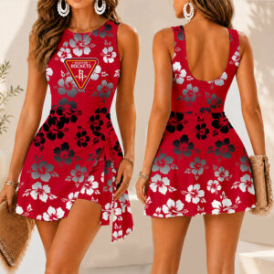 Limited Edition – Customized NBA Houston Rockets Women’s Summer Skort Dress