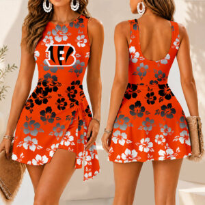 Limited Edition – Customized NFL Cincinnati Bengals Women’s Summer Skort Dress