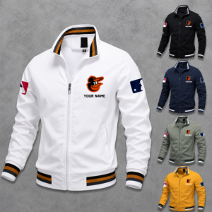 Limited Edition – Customized MLB Baltimore Orioles Multicolor Men’s Casual Jacket