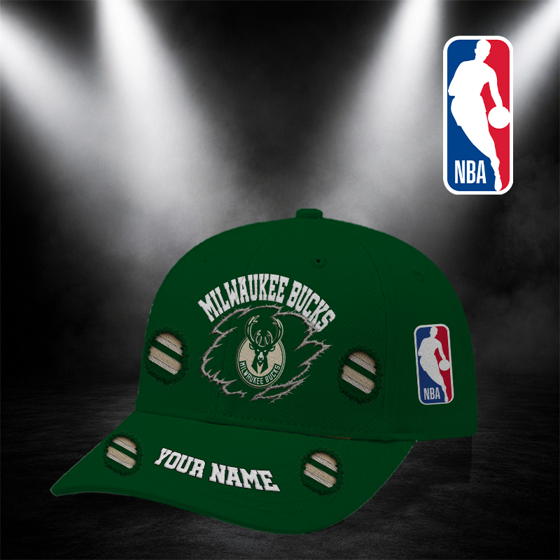 Limited Edition – Customized NBA Milwaukee Bucks Classic Cap