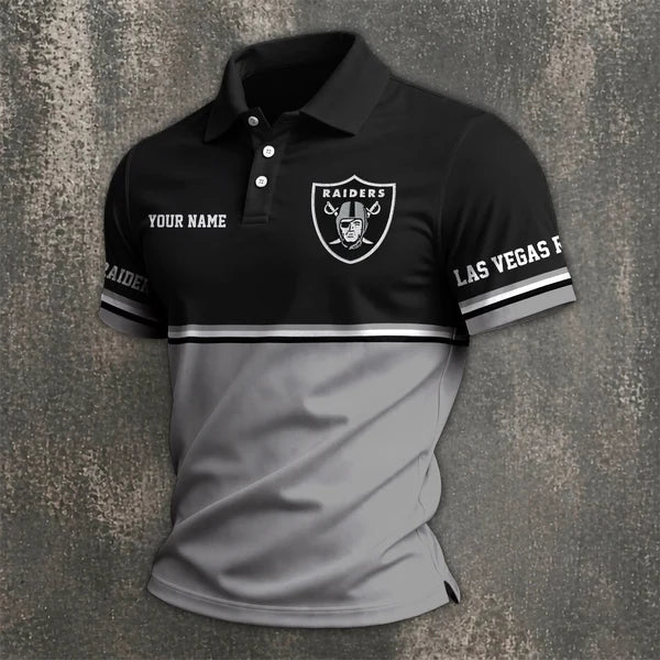 Limited Edition – Customized NFL Las Vegas Raiders Polo Shirt