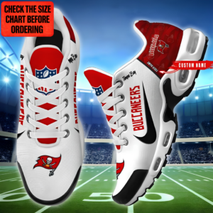 Limited Edition – Customized NFL Tampa Bay Buccaneers Air Max Plus Sneakers