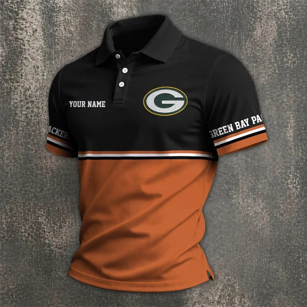 Limited Edition – Customized NFL Green Bay Packers Polo Shirt - Image 3