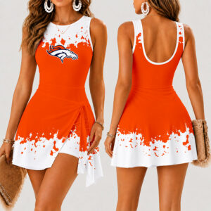 Limited Edition – Customized NFL Denver Broncos Women’s Summer Skort Dress