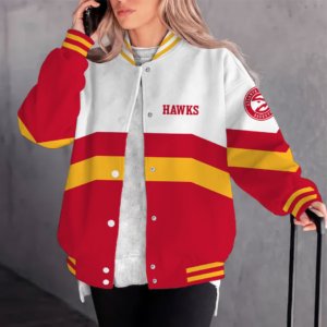 Limited Edition – Customized NBA Atlanta Hawks Baseball Jacket, Varsity Jacket