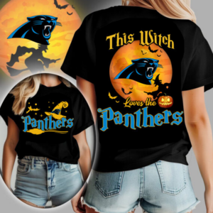 Limited Edition – Customized NFL Carolina Panthers Halloween T-Shirt