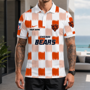 Limited Edition – Customized NFL Chicago Bears Polo Shirt