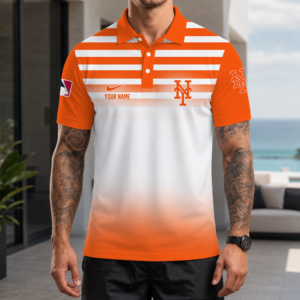 Limited Edition – Customized MLB New York Mets Polo Shirt