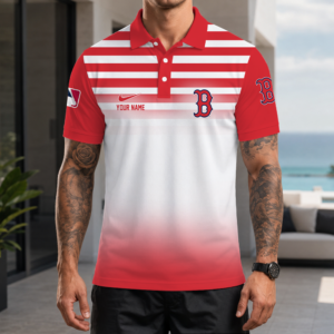 Limited Edition – Customized MLB Boston Red Sox Polo Shirt