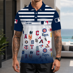 Limited Edition – Customized MLB All Teams Polo Shirt