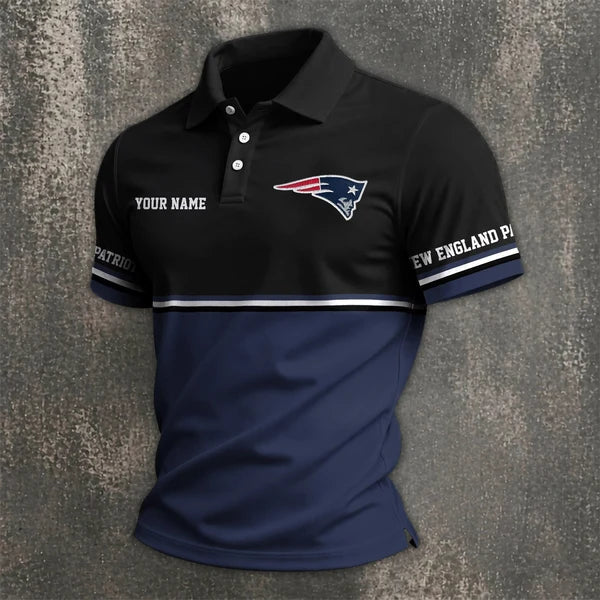 Limited Edition – Customized NFL New England Patriots Polo Shirt