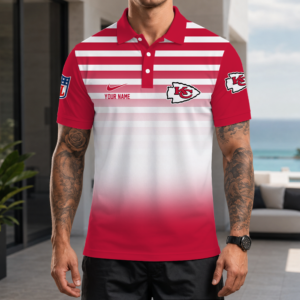 Limited Edition – Customized NFL Kansas City Chiefs Polo Shirt
