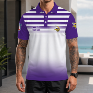 Limited Edition – Customized NFL Minnesota Vikings Polo Shirt