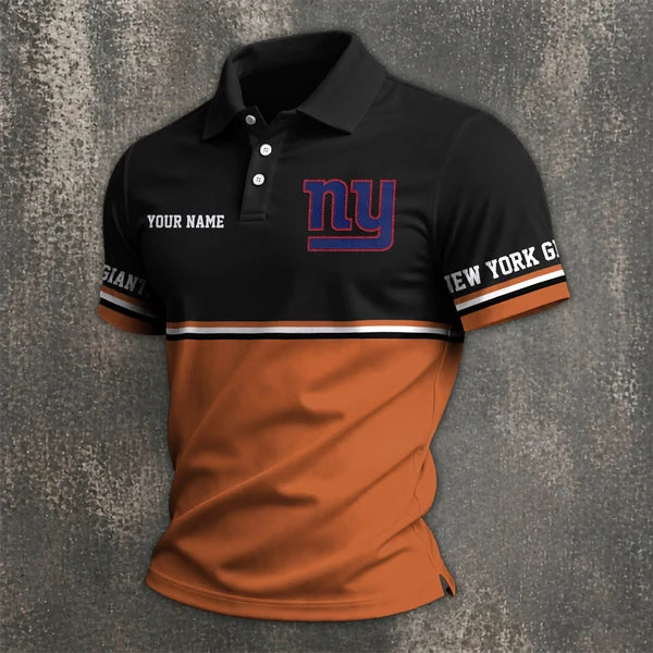 Limited Edition – Customized NFL New York Giants Polo Shirt - Image 5