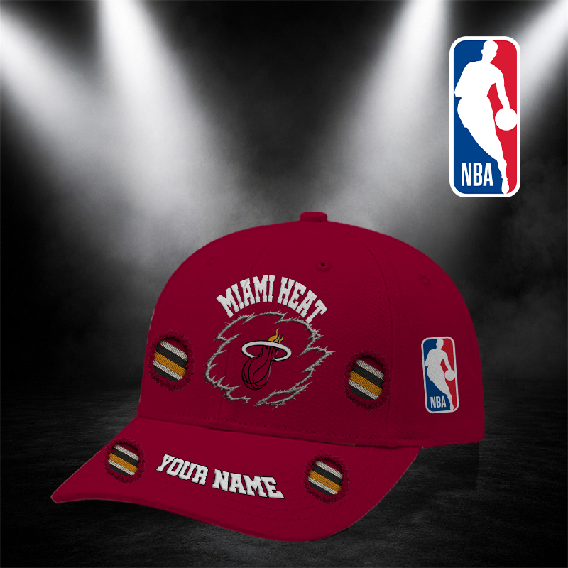Limited Edition – Customized NBA Miami Heat Classic Cap