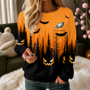 Limited Edition – Customized NFL Philadelphia Eagles Unisex Halloween Sweatshirt