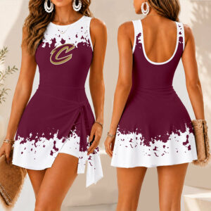 Limited Edition – Customized NBA Cleveland Cavaliers Women’s Summer Skort Dress
