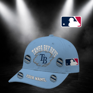 Limited Edition – Customized MLB Tampa Bay Rays Classic Cap