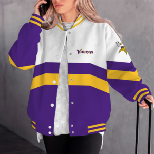 Limited Edition – Customized NFL Minnesota Vikings Varsity Jacket & Baseball Jacket