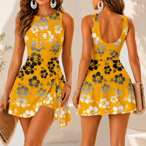 Limited Edition – Customized MLB Pittsburgh Pirates Women’s Summer Skort Dress