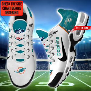 Limited Edition – Customized NFL Miami Dolphins Air Max Plus Sneakers