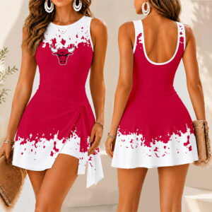 Limited Edition – Customized NBA Chicago Bulls Women’s Summer Skort Dress