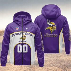 Limited Edition – Customized NFL Minnesota Vikings Windbreaker Jacket