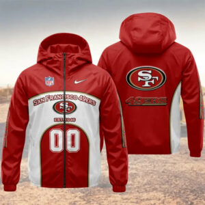 Limited Edition – Customized NFL San Francisco 49Ers Windbreaker Jacket