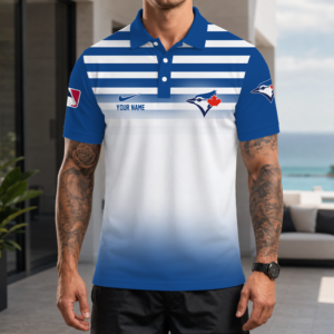 Limited Edition – Customized MLB Toronto Blue Jays Polo Shirt