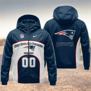Limited Edition – Customized NFL New England Patriots Windbreaker Jacket