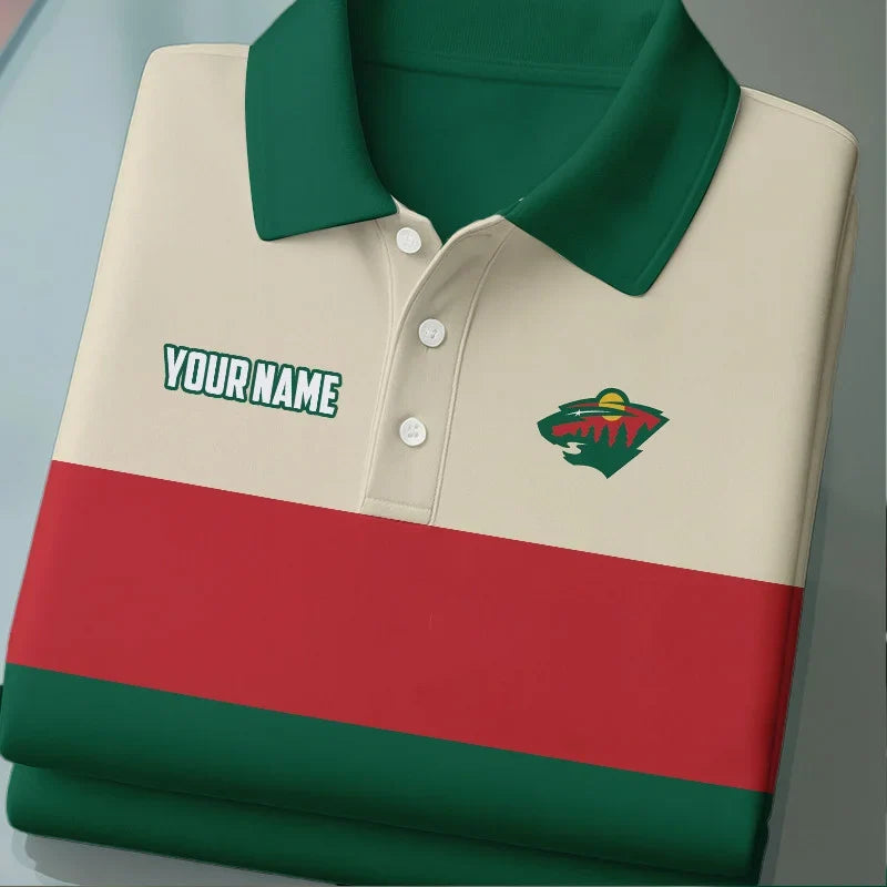 Limited Edition – Customized Nhl Minnesota Wild Polo Shirt
