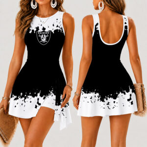 Limited Edition – Customized NFL Las Vegas Raiders Women’s Summer Skort Dress