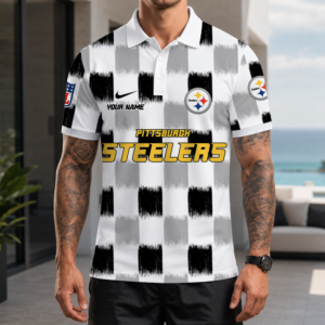 Limited Edition – Customized NFL Pittsburgh Steelers Polo Shirt