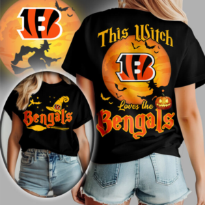 Limited Edition – Customized NFL Cincinnati Bengals Halloween T-Shirt