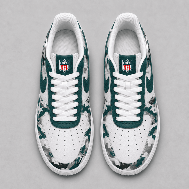 Limited Edition – Customized NFL Philadelphia Eagles Air Force 1 Shoes - Image 2