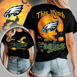 Limited Edition – Customized NFL Philadelphia Eagles Halloween T-Shirt